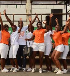 Caravane de dégustation de la #BBCity partout à Abidjan.