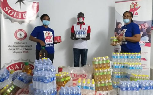 Fêtes de fin d’année : SOLIBRA distribue des vivres et célèbre les enfants