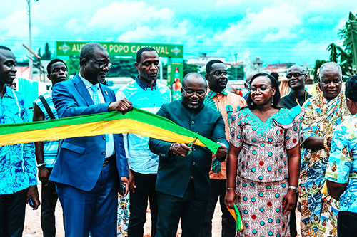 Cérémonie d’ouverture officielle du POPO Carnaval 2022 à Bonoua.