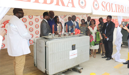 Soutien à la formation professionnelle / SOLIBRA offre 3 transformateurs au Centre Polyvalent des Métiers de l’Electricité 