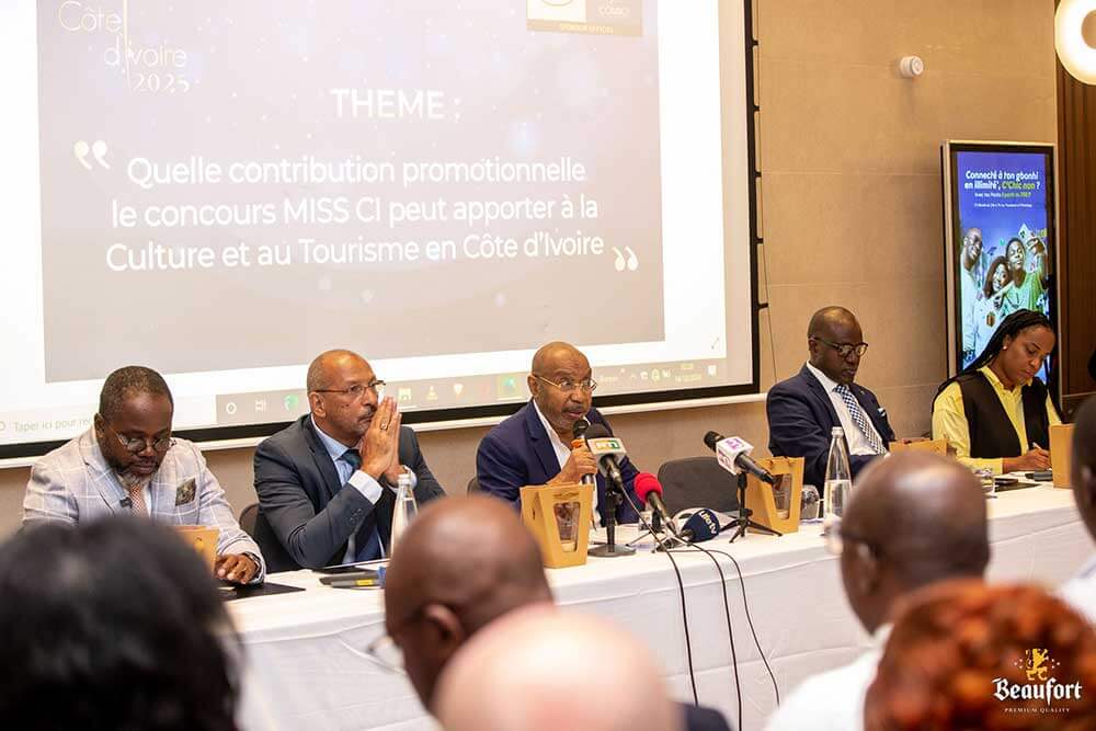 lancement officiel de la 29è édition du concours de beauté Miss CI avec Beaufort LAGER
