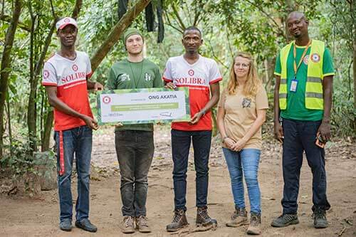 SOLIBRA accompagne l'Association AKATIA pour la préservation de la biodiversité de la forêt COMOE 1