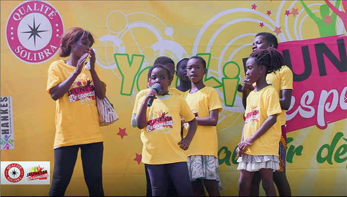 La caravane jeunesse responsable a sensibilisé 2000 enfants de 07 à 17 ans aux valeurs du travail et de discipline 