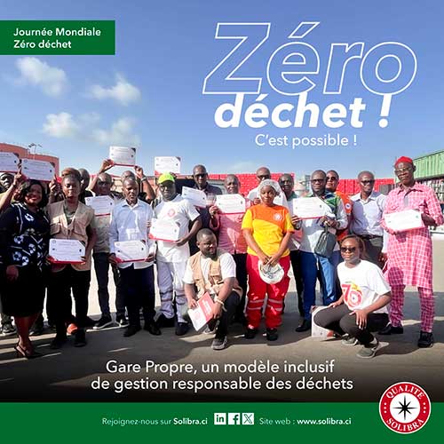 « Gare Propre » : un modèle national porté par SOLIBRA pour un environnement durable