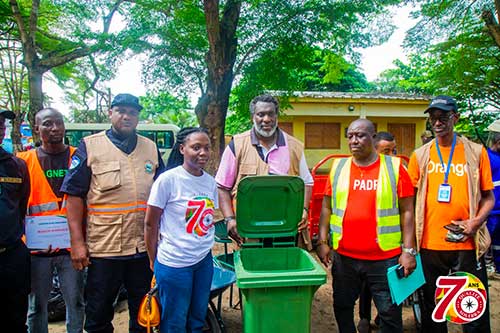 SOLIBRA toujours aux côtés de la Mairie de Treichville, pour une commune propre et durable